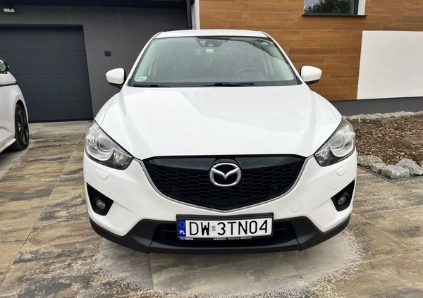 Mazda CX-5 cena 57687 przebieg: 188900, rok produkcji 2014 z Wrocław małe 37